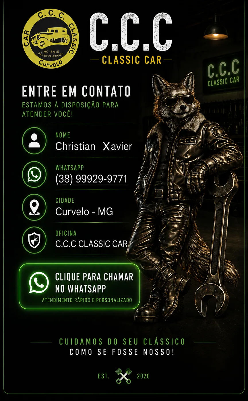 Contato CCC Classic Car